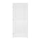 Trimlite 24"x80"x13/8" Primed 2Panel Interior Flat Panel Ovolo Bead 71/4" RH Prehung Brushed Chrome 2068pri8082RH26D714 - alternate 1